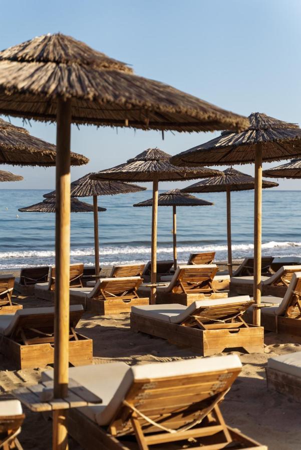 Eva Bay Hotel On The Beach - Adults Only Adelianos Kampos Exteriör bild